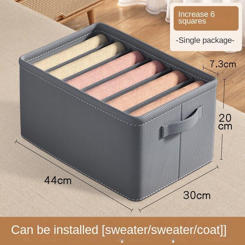PP Board Брюки Для Хранения Артефактов Общежитие Складной Свитер Джинсы Сортировочная Коробка Шкаф Многослойная Коробка Для Хранения Одежды