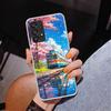 Retro Japanese Sakura Train Phone Case For Samsung Galaxy A52 A32 A22 A12 A51 A31 A50S A30S A20S A10S Note 20 Ultra 10 Plus S10