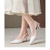Summer New Versatile Temperament Pointed Simple Personality Fashion Light Mouth High Heel Stiletto Single Shoes
