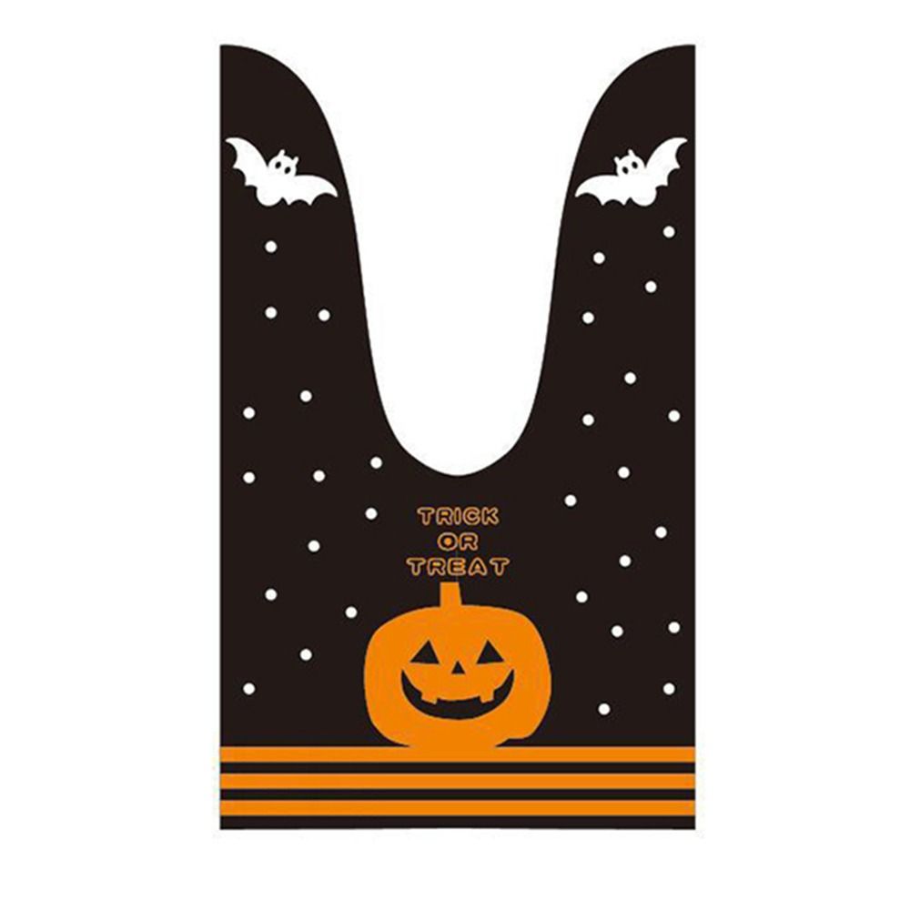Colorful Halloween Treat Bags Cartoon pattern Snacks Bag Opp Bags Packaging Bags  Halloween Decor
