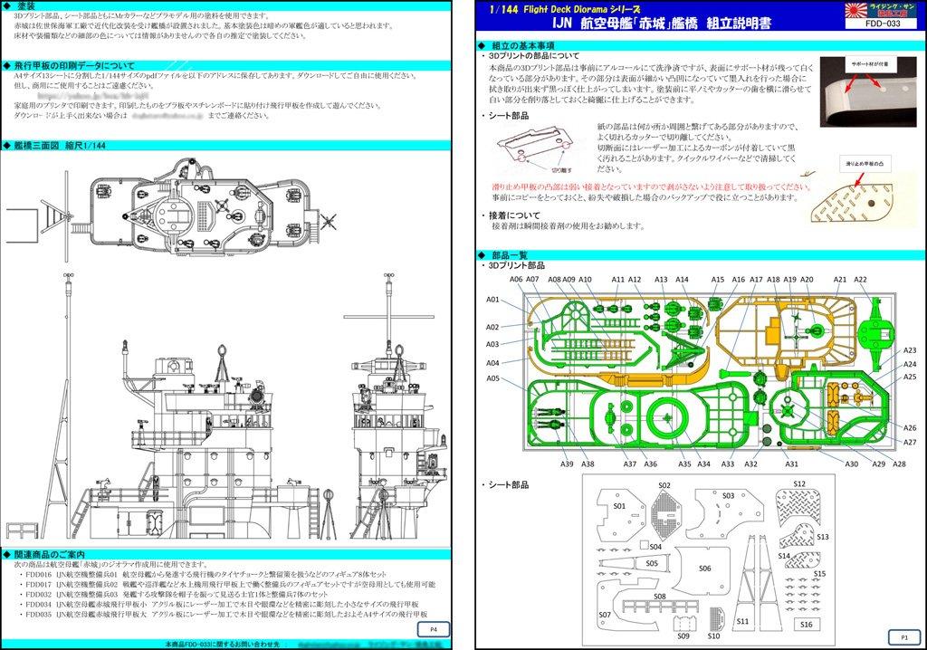 IJN Aircraft Carrier Akagi Bridge 1/144