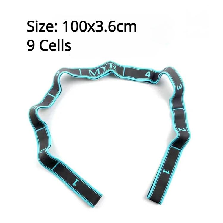 Ремень для йоги, полиэстер, латекс, эластичная лента для латинских танцев, петля для йоги, пилатеса, тренажерный зал, фитнес-упражнения, эспандеры