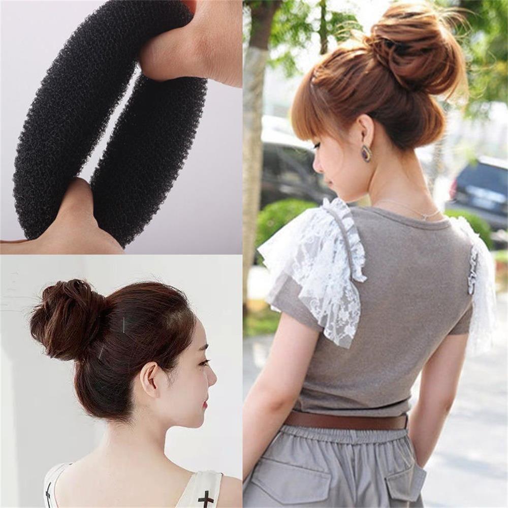 New Beauty Women Hair Tools Ring Bun Maker Magic Donut Shaper Accessories
