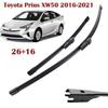 Безкаркасные стеклоочистители (дворники) 26"+16" для Toyota Prius XW50 / Prius Prime / Corolla E210 / Camry XV70 / C-HR