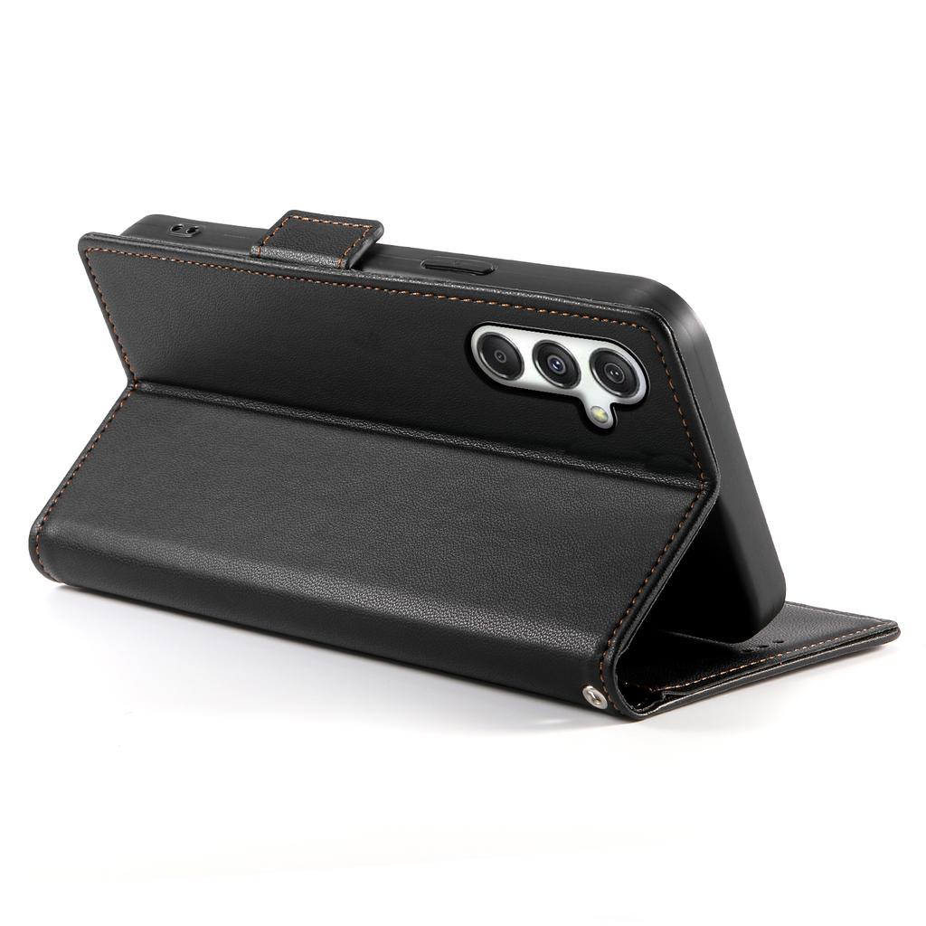 DF-010 Чехол-подставка для Samsung Galaxy M35 5G, кошелек из искусственной кожи, чехол для телефона