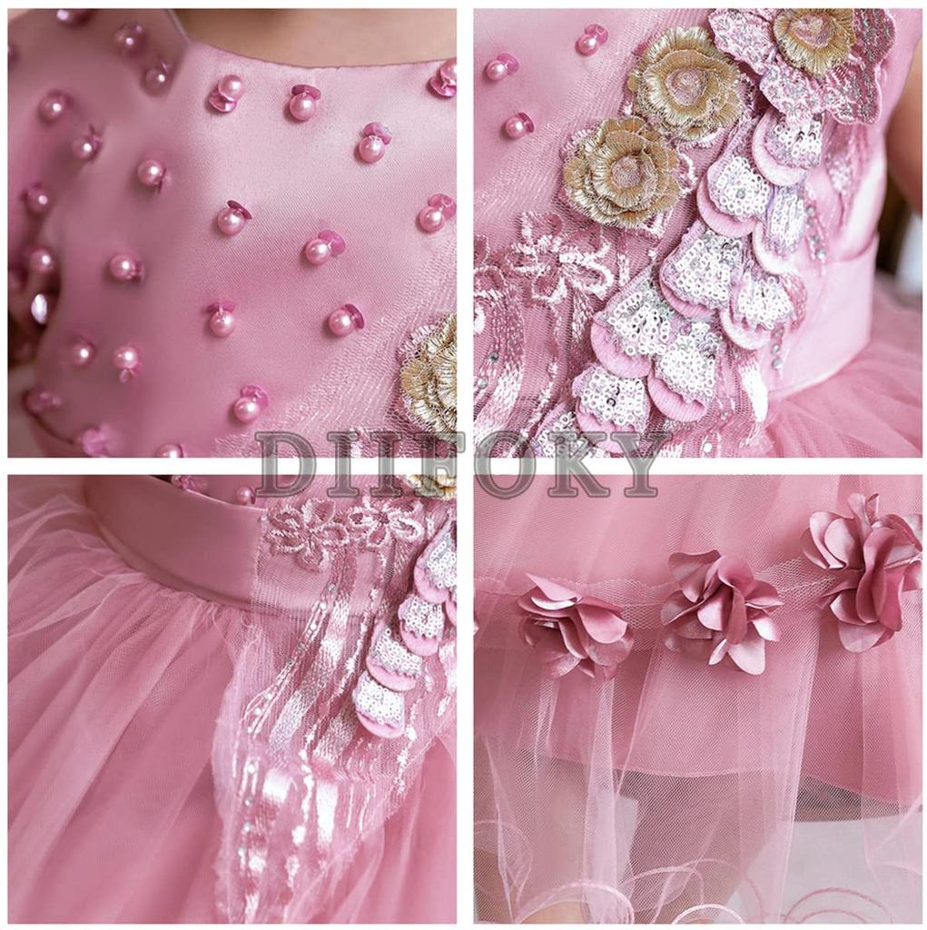 Детская церемония Малыш Малыш Дети Вход Посещение храма Платье Свадебное Памятное фото [DiiFoky] Платье, Платье, Платье, Подарок, Платье, Церемония, Формальный,