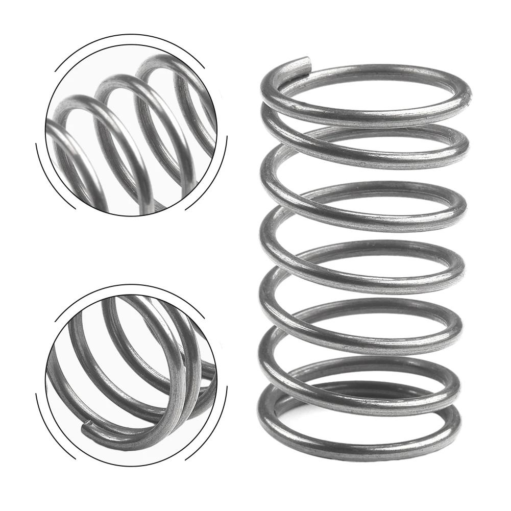 3pc Spool Cap Cover Spring Replacement for Black and Decker Trimmer Parts Head Compatible Accessory for Lawn Maintenance Tools