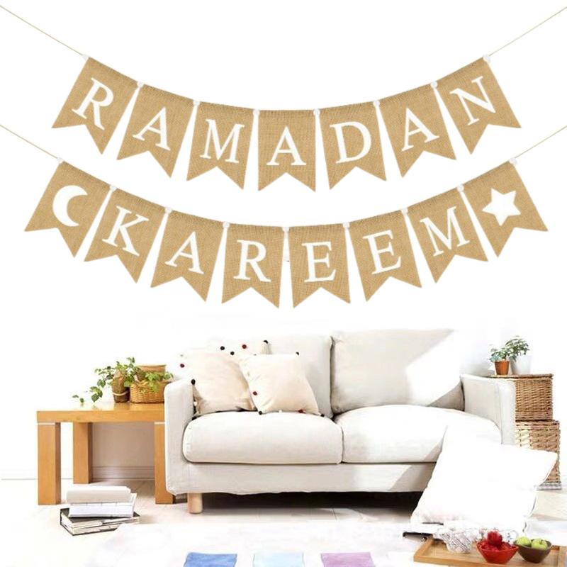 Узор «Звезда Луна» настенный DIY флаг вытягивание домашний баннер для вечеринки украшения подвеска декоративная ткань фестиваль принадлежности