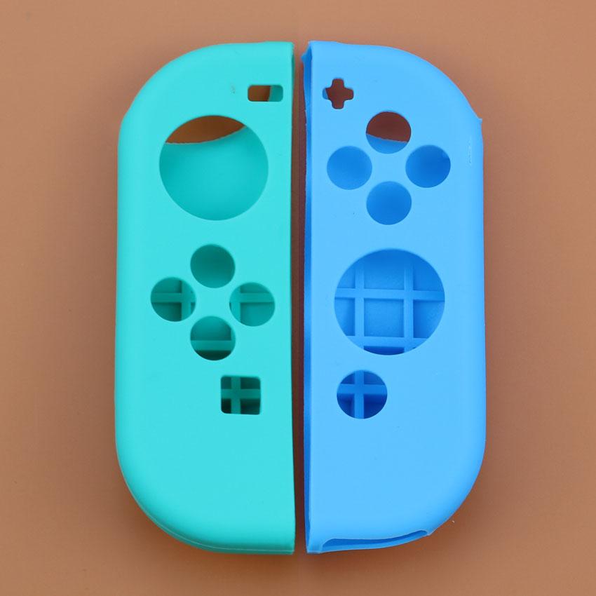 JCD 1Set Left Right Soft Silicone Rubber Grip Gel Guard L R Controller Gamepad Sleeve Case Cover For Switch Joy-Con Joycon NS