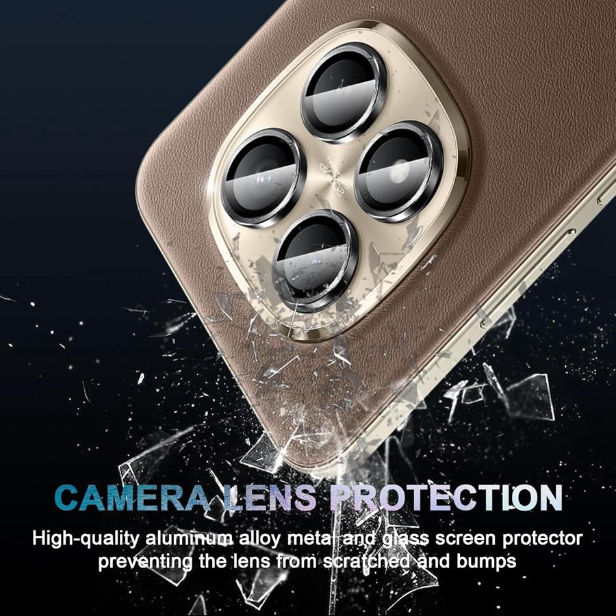 Металлическое кольцо HD Закаленное стекло Защитная пленка для объектива камеры для Xiaomi Redmi Note 15 4G 5G Note 15 Pro 4G/5G Note 15 Pro+ Plus 5G Redmi 15 15C