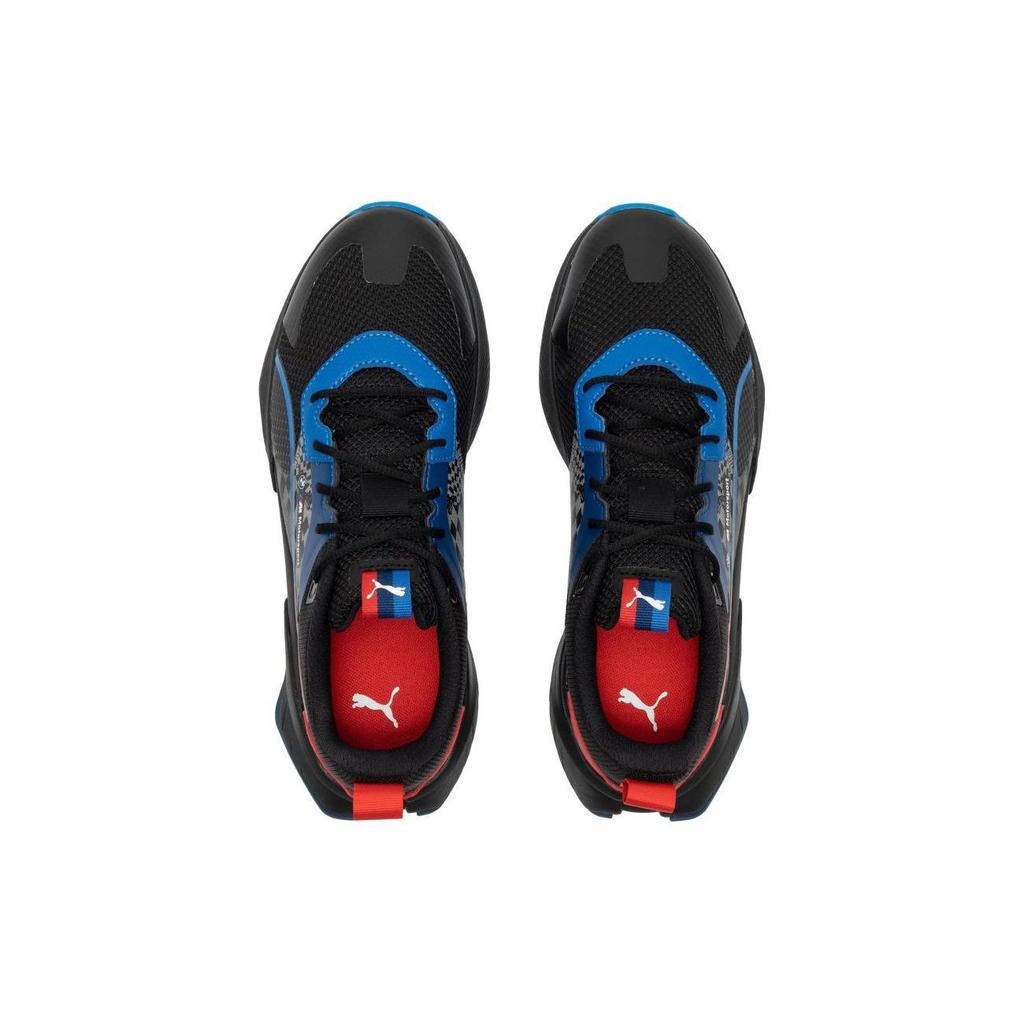 Кроссовки мужские BMW Motorsport x Puma LGND Renegade Черный Холодный Кобальт Поп-Красный 307501-01