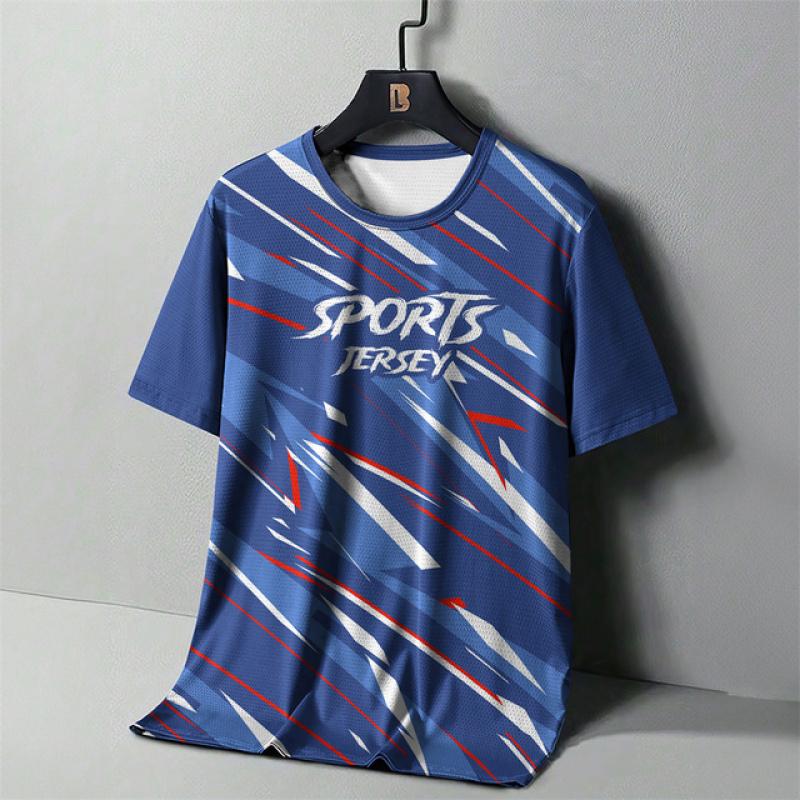 Мужская футболка для фитнеса, повседневные футболки с короткими рукавами, спортивная футболка для мужчин, быстросохнущая одежда, футболка большого размера, уличная одежда