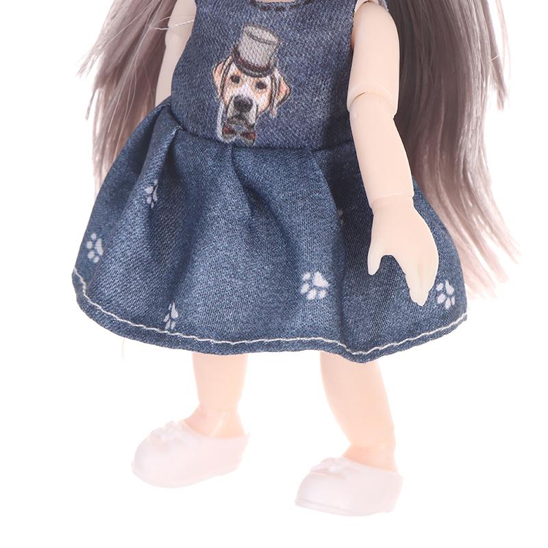 17 см 23 подвижных сустава одеваются принцесса кукла с мигающими глазами для девочек игрушки
