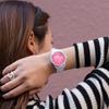 Авторизованный дистрибьютор [Ice-Watch] Женские часы Ice Watch 019031 Sun Solar ICE солнечная энергия Coral Leaf Маленький силиконовый ремень