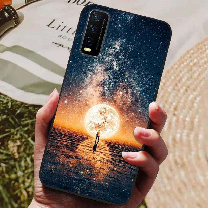 Чехол для Vivo Y11S Силиконовый Мягкий ТПУ Чехол для Телефона Для Vivo Y12s V2027 Чехол Мультяшный Чехол Защитный Бампер Для Vivo V2032 Y11s