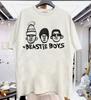 Редкий дизайн футболки White T-shirt группы Beastie Boys 90-х Классическая футболка Унисекс футболка