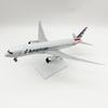 30 см Самолет Масштаб 1/240 B787 Самолет Смола Симуляция Американская Модель С Колесами и Основанием Игрушки Самолет Декор для Офиса