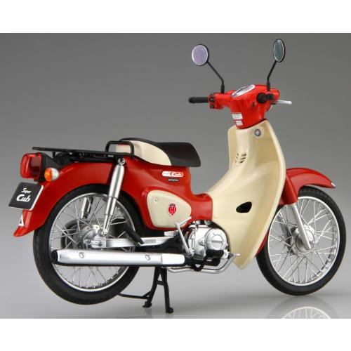 Fujimi Model 1/12 NEXT Series No.1 EX-3 Honda Super Cub 110 (60th Anniversary) Pre-Colored Plastic Model Kit 12NX1EX-3