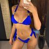 Бикини Женский Купальник Женская Купальная Одежда Комплект Бикини из двух частей Купальник для купания EMA