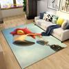 3D скандинавский креативный ковер с изображением фламинго и птицы, ковер для гостиной, спальни, дивана, кухонный коврик для ванной комнаты, нескользящий напольный коврик