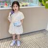 Adorable Mini Pearl Handbag For Girls Charming Chain Shoulder Bag For Children