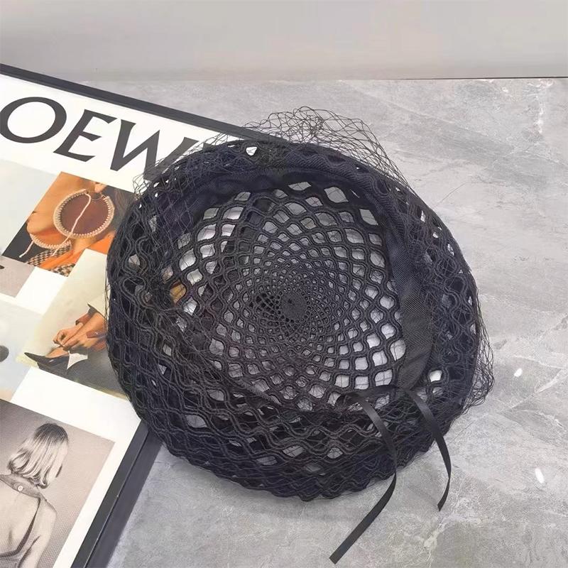 Новые роскошные женские кружевные береты для девочек, джинсовая женская плоская кепка, сетчатая модная уличная кепка, черная повседневная шляпа для женщин