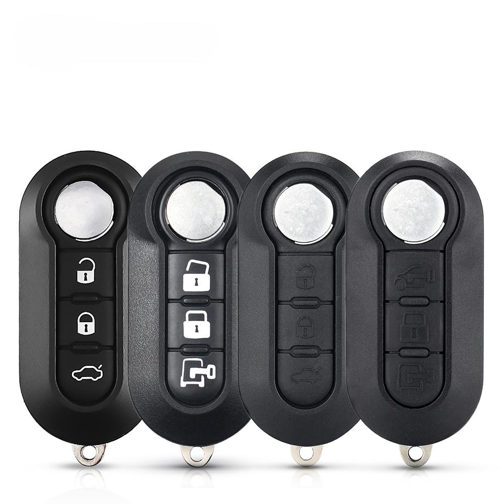 2/3 кнопки откидной складной чехол для дистанционного ключа чехол для брелоков для FIAT 500 Panda Punto Bravo автосигнализация без ключа SIP22 Blade