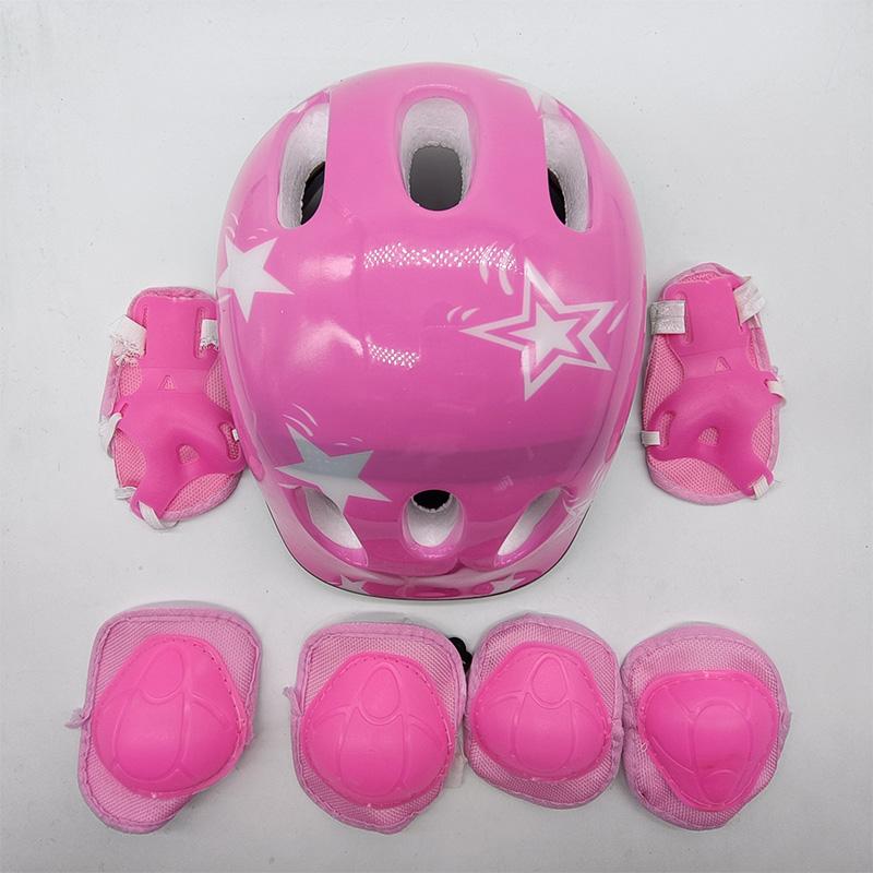 7 шт./компл. утолщенный шлем для скейтборда, балансировка, защита колена для детей, катание на коньках