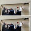 Ghost Halloween Decorations Banner Bat Halloween Flag Pulling Linen Ghosts Banner  Home Decoration
