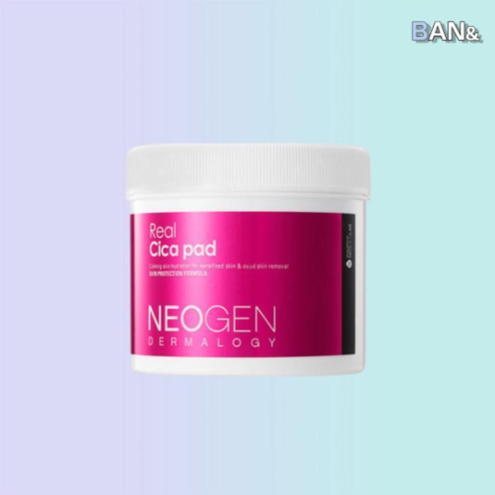 NEOGEN Real Cica Пэды 90 шт. 150 мл Большой объем Успокаивающие (30430237)