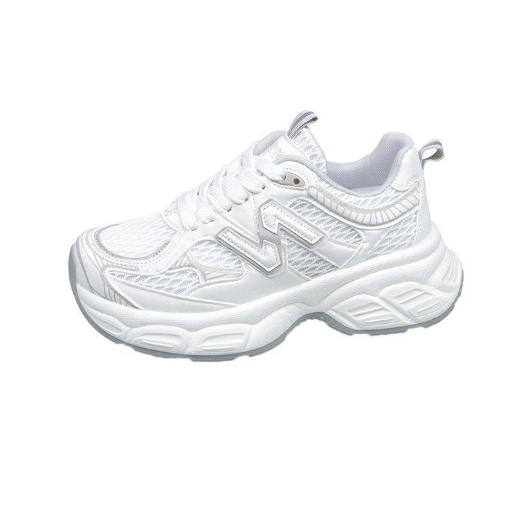 Сетчатые дышащие кроссовки «папины кроссовки» женские весенне-летние универсальные на толстой подошве, увеличивающие рост, повседневные спортивные кроссовки, кроссовки для бега, модная обувь