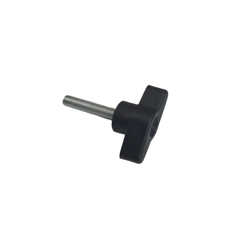 Live Broadcast Camera Tripod Knob Screw: Selfie Stick Accessory with T-Shaped Nut & Rubber Head