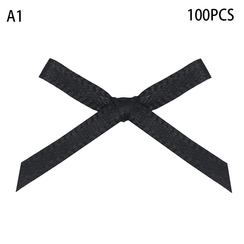 100 шт. 20-30 мм маленький размер атласная лента бант цветок DIY ремесло украшения ремесла аксессуары украшения принадлежности