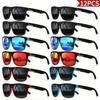 12-Piece Unisex Square Fashion Sunglasses Lightweight and Durable Frame Outdoor Sports Sunglasses Bulk Pack
