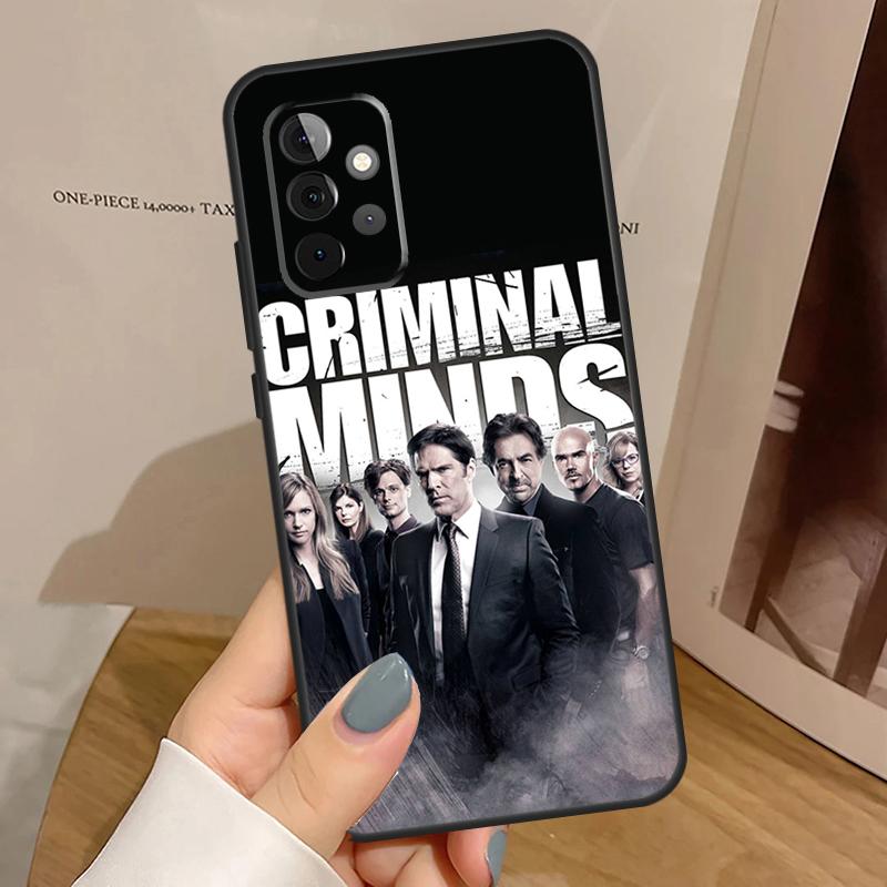Чехол-книжка Criminals Minds для Samsung Galaxy A55 A35 A15 A14 A34 A54 A53 A33 A23 A13 A12 A32 A52 A51 A71