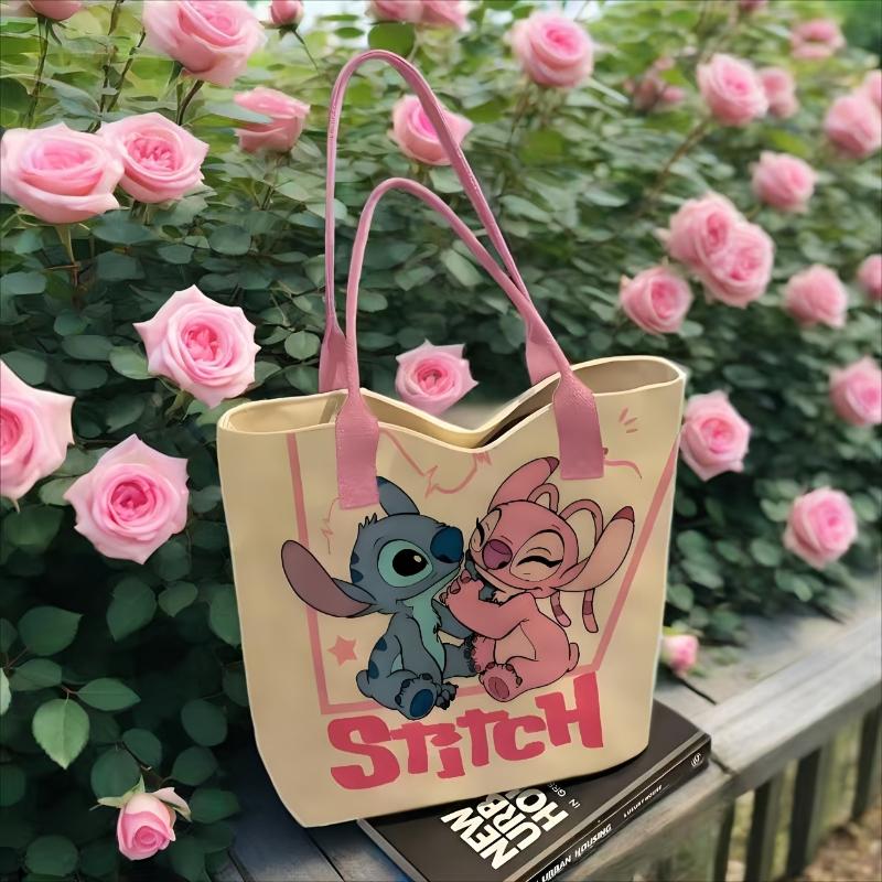 Disney Сумка через плечо Stitch Casual с застежкой-молнией, для поездок на работу, покупок, подарков