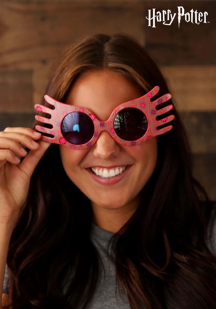 Гарри Поттер Mera Mera Очки Луна Лавгуд Косплей Товары Маскировка Очки Солнцезащитные очки Выставка Гарри Поттера