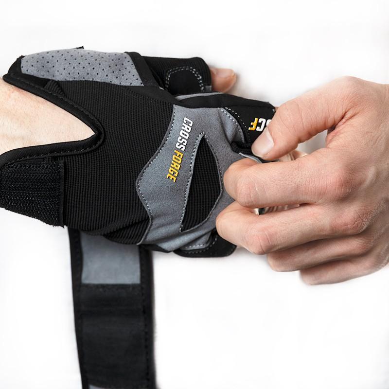 StormCloud FG-2 Gym Training Gloves Black/Grey L