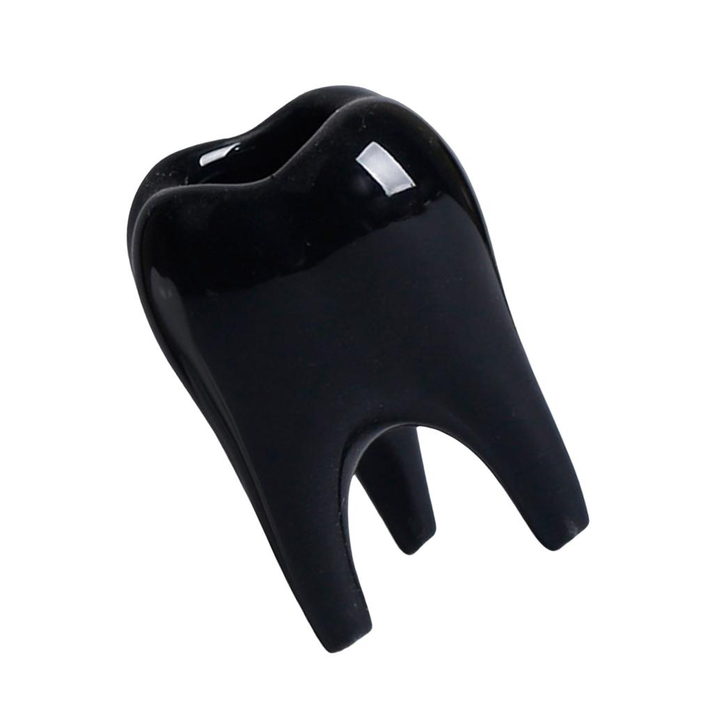 Керамический горшок для суккулентов, кашпо в виде зуба, украшение для суккулентов, кактусов, контейнер для дома, балкона