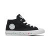 Converse Chuck Taylor All Star Madison Удобные детские парусиновые кроссовки средней высоты Детские кроссовки Черные 666917C