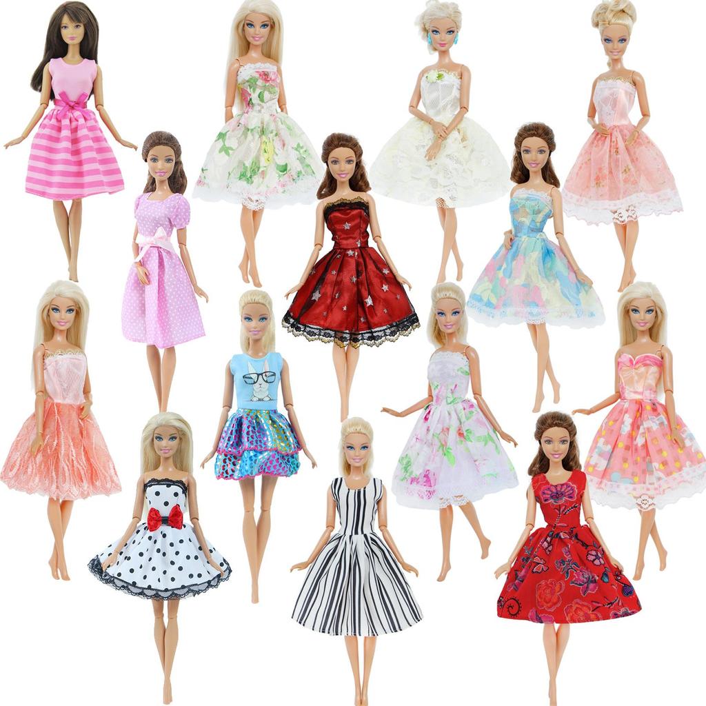 Одежда для кукол 30 см Модное платье Прозрачная юбка Одежда для кукол 30 см Аксессуары для кукол 1/6 Детская игрушка