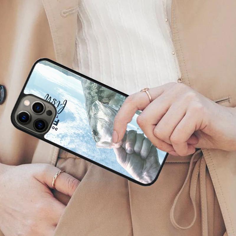 Fishing Quotes Angling Magnetic Phone Case For APPLE iPhone 17 Air 16 14 13 12 Pro Max 15 Plus Charge With MagSafe Cover
