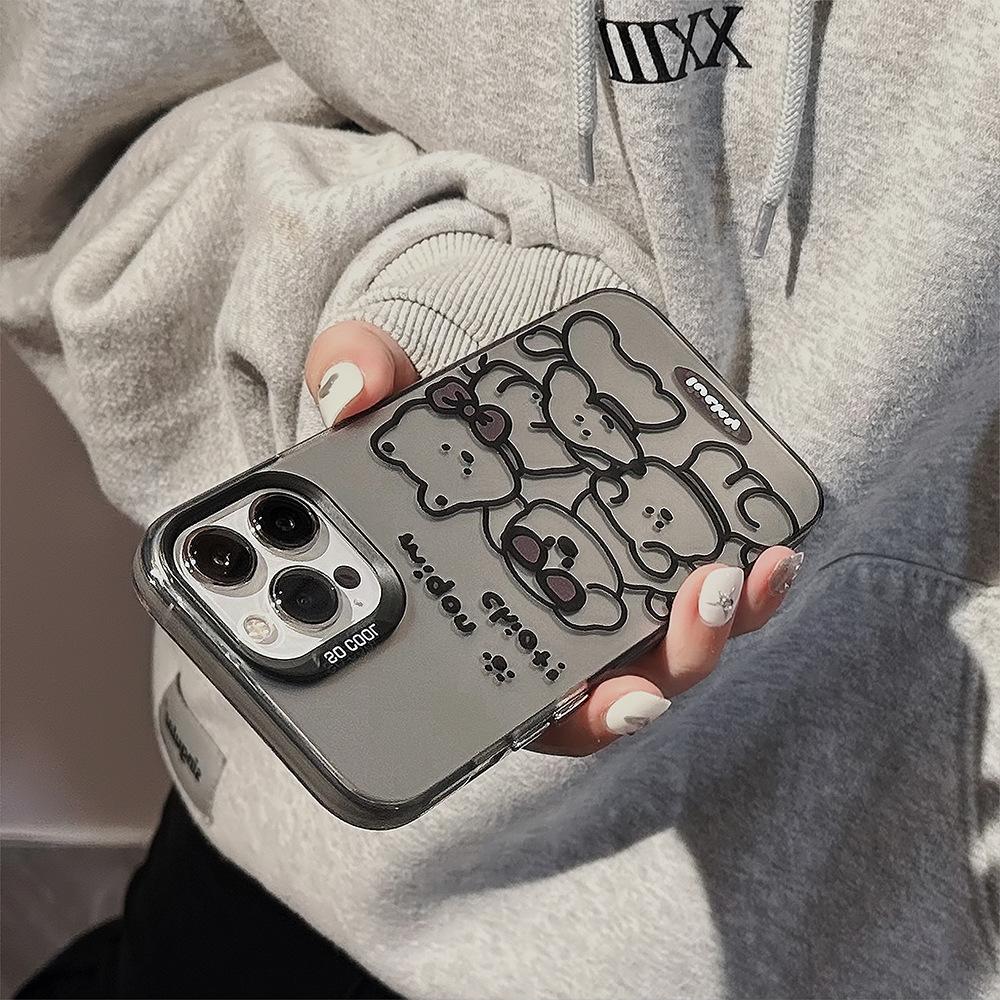 Подходит для iPhone14Pro Фото собаки Макс Чехол для мобильного телефона 16 Apple 13 Противоударный 11 Милый Крутой Мультяшный 15 Лазерный