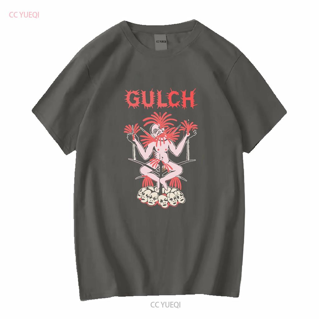 Gulch Band Camp Violence For A Reason T shirt classic in black cotton S 5XL PT92 vintage Washed Stylish designer clothes
