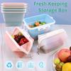 Portable Silicone Folding Lunch Box Food Grade Fresh-Keeping Box Refrigerator Storage Box Microwave Oven Heating Bowl Bento Box Outdoor