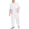 Nike Knitted Sweatpants Women's White Moderate Cuffed Pants (Unisex) Knitted Sweatpants DR6204 100
