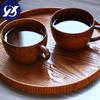 Портативная деревянная чашка для чая, кофе, сока, молока, воды, барная кухонная кружка для питья