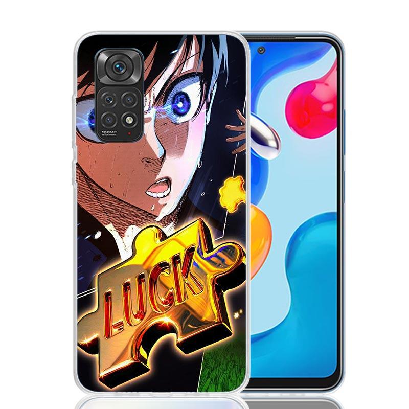Чехол для телефона Blue Lock Исаги Ёити Для Xiaomi Redmi Note 15 14 13 12S 12 Pro Plus 11S 11E 11 11T 10S 10 Искусство Мягкий Чехол с Рисунком Re