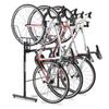 MINOURA Подставка для велосипедов Подставка для парковки велосипедов на 3 передних черных колеса DS-4200, экономящая место,