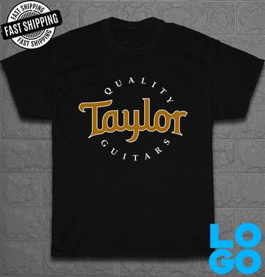 Новая мужская футболка с логотипом Taylor Guitars, забавная, сделано в США, размеры от S до 5XL